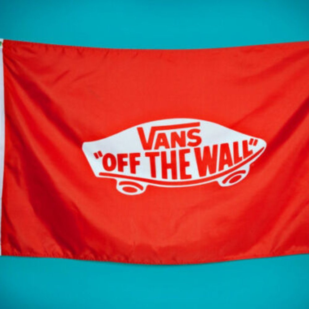 SPECIAL ITEM Brand New Vans Flag NEVER OPENED